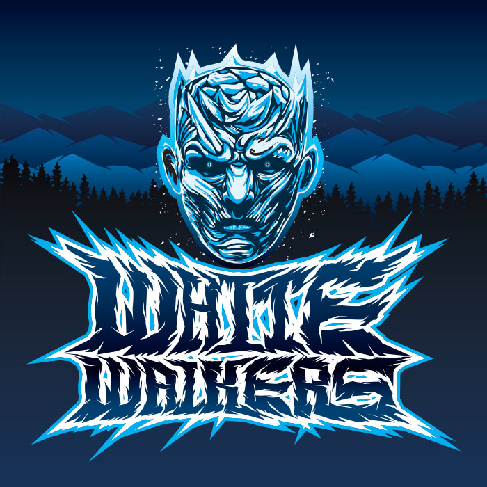 White Walkers Roller Hockey Jersey Logo