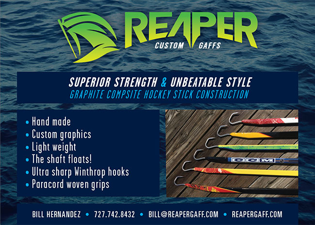 Reaper Gaffs Postcard Design front